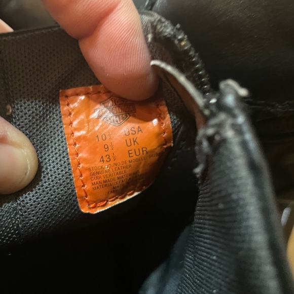 Men’s Harley Davidson Boots 10.5 - Picture 4 of 4